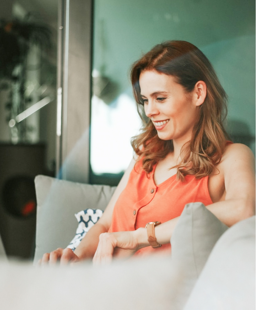 picture of a beautiful woman smiling