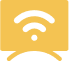 tv with a wifi icon